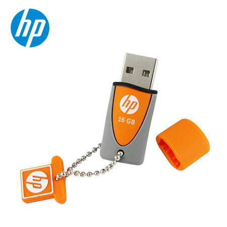 MEMORIA HP USB V245O 16GB ORANGE/GRAY (PN HPFD245O-16)